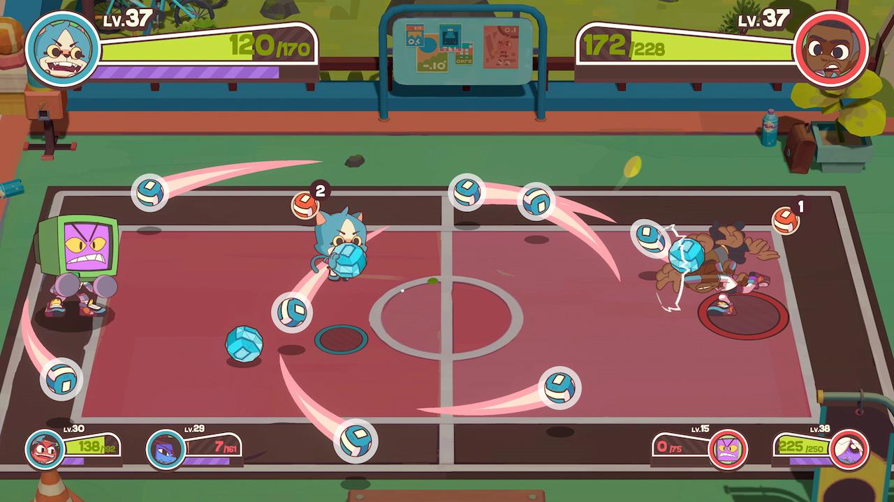 Dodgeball Academia game screenshot