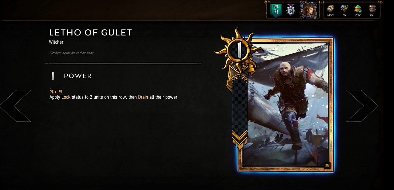 Mastering the Game with Letho of Gulet in Gwent